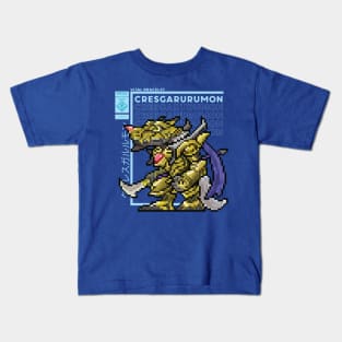 digimon vb cresgarurumon Kids T-Shirt